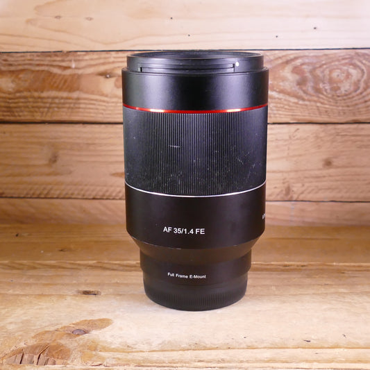 Used Samyang AF 35mm F1.4 Sony FE fit Lens