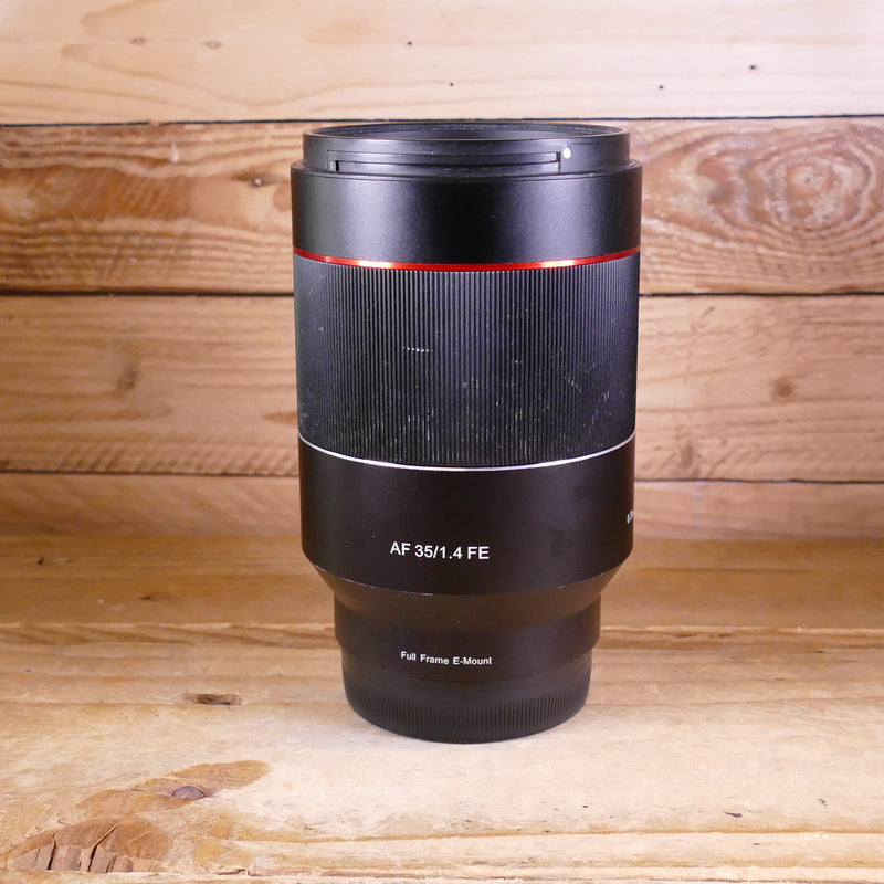 Used Samyang AF 35mm F1.4 Sony FE fit Lens