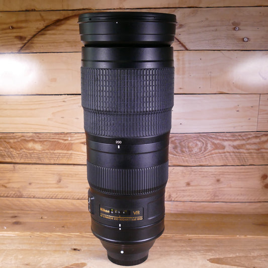 Used Nikon AF-S 200-500MM F5.6E ED VR Lens