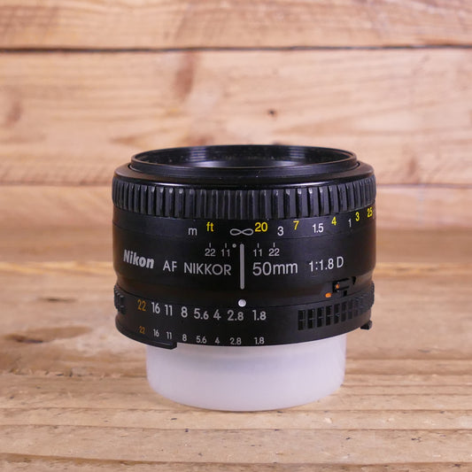 Used Nikon AF 50mm F1.8 D Lens