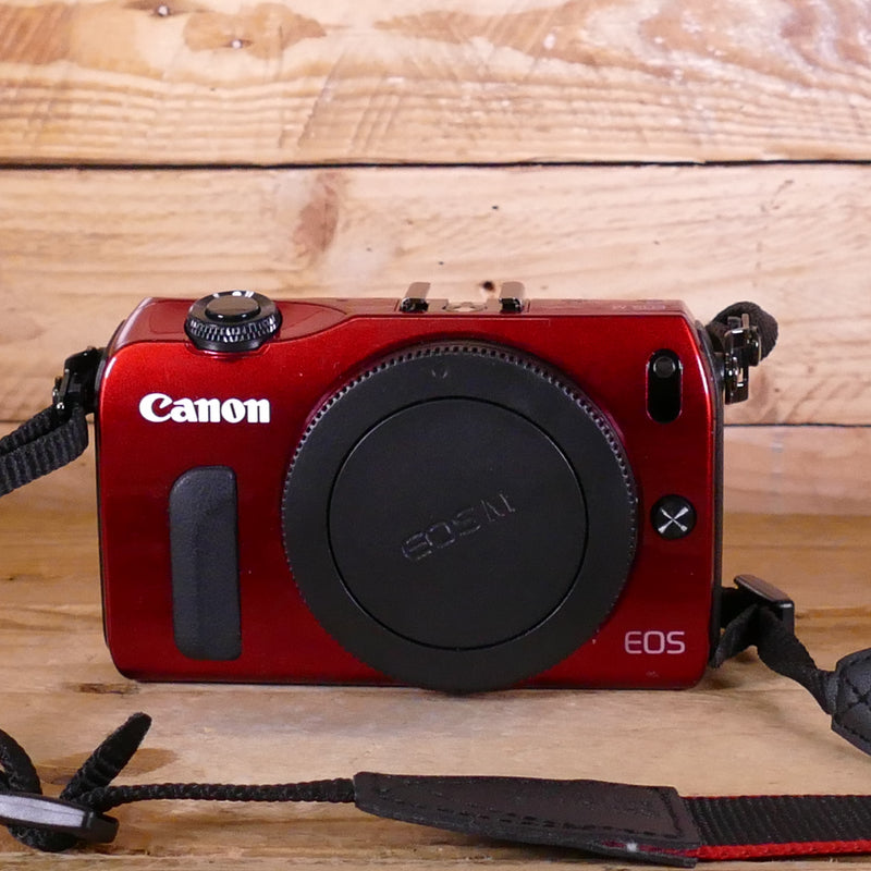 Used Canon EOS M Red Camera Body