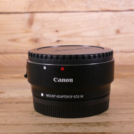 Used Canon EOS M to EF Lens Mount Adapter EF-EOS M
