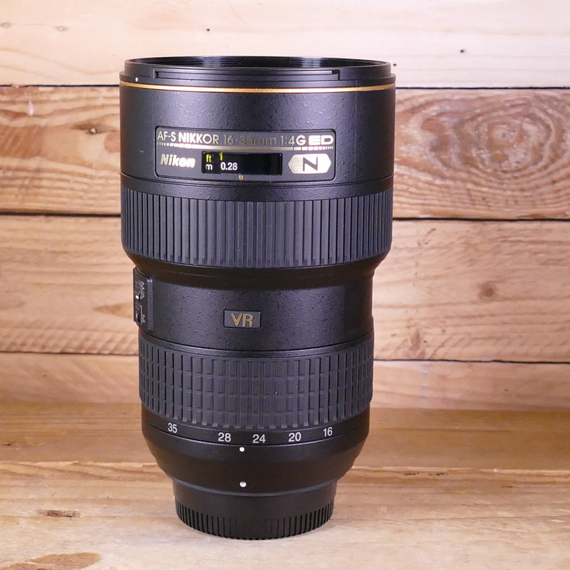 Used Nikon AF-S 16-35mm F4 G ED VR Lens