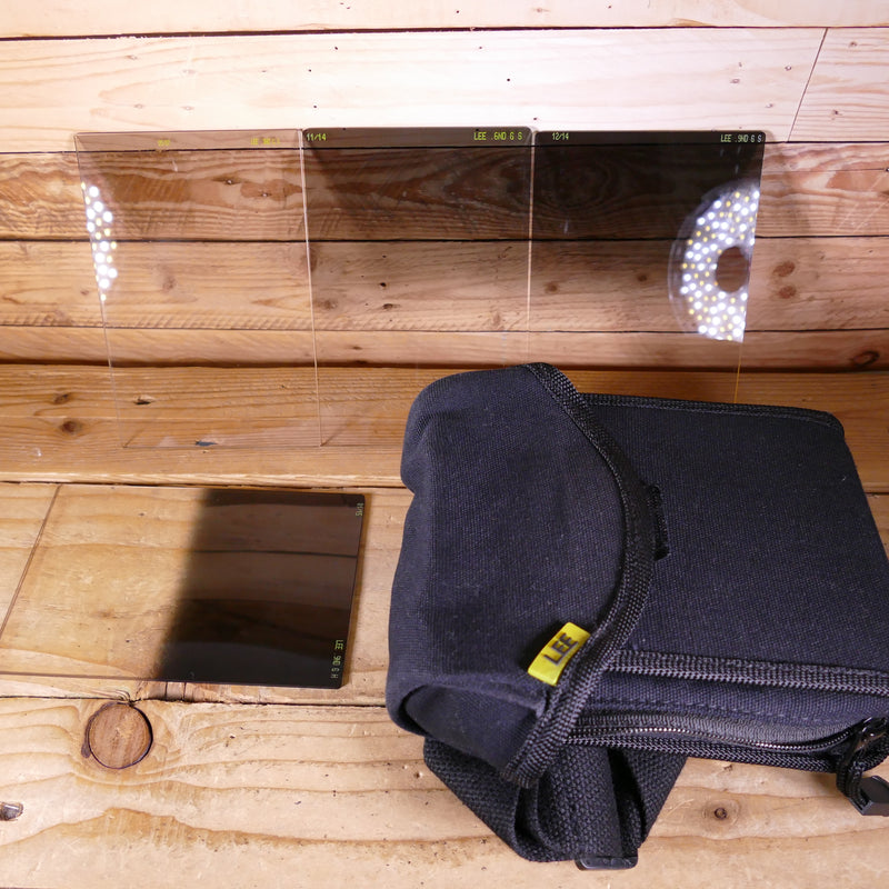 Used Lee Filters ND Grad Kit 0.3 0.6 0.69 Grad Soft & 0.9 Grad Hard
