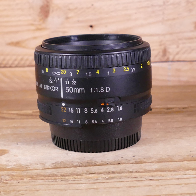 Used Nikon AF 50mm F1.8 D Lens