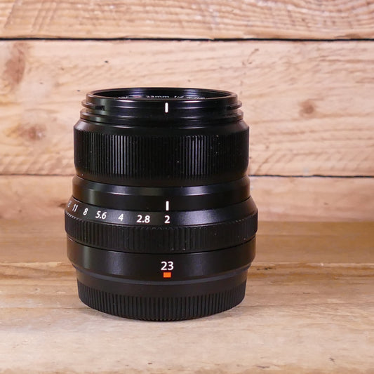 Used Fujifilm Fujinon XF 23mm f2 R WR Black Lens