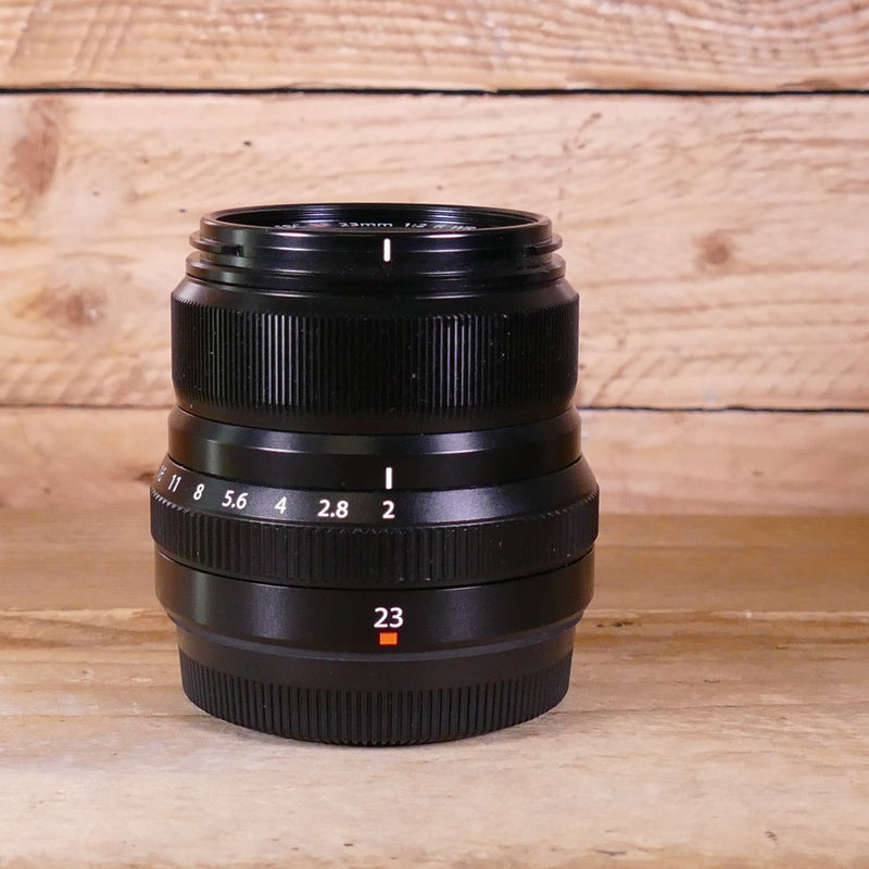 Used Fujifilm Fujinon XF 23mm f2 R WR Black Lens