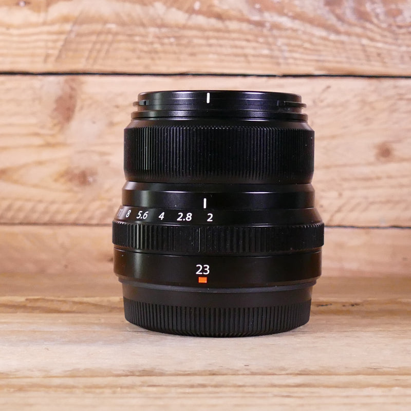 Used Fujifilm Fujinon XF 23mm f2 R WR Black Lens