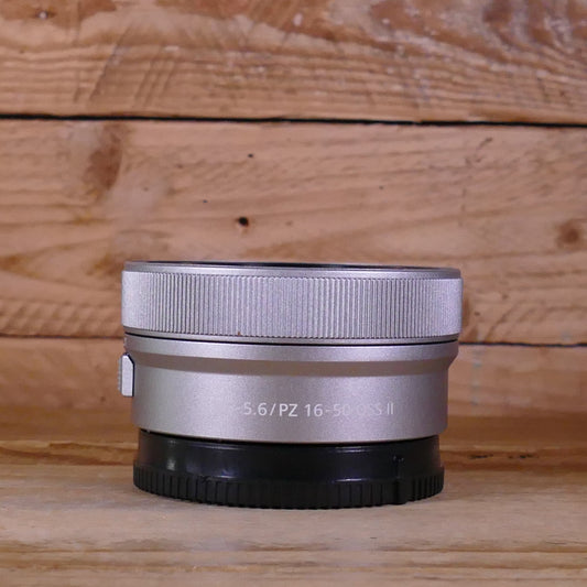 Used Sony 16-50mm F3.5-5.6 PZ OSS II Silver Lens