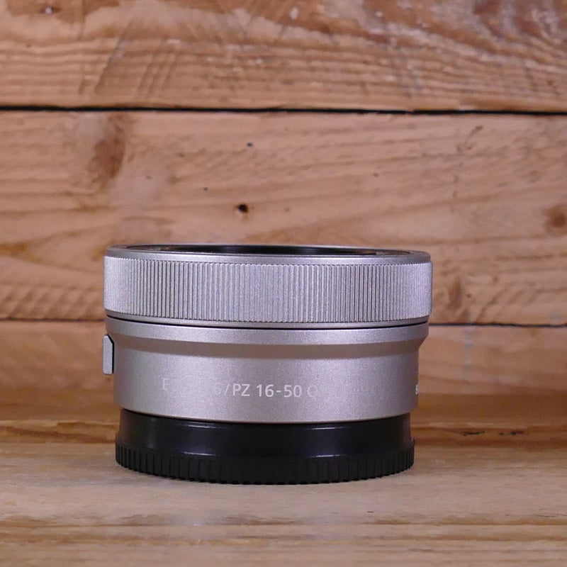 Used Sony 16-50mm F3.5-5.6 PZ OSS II Silver Lens