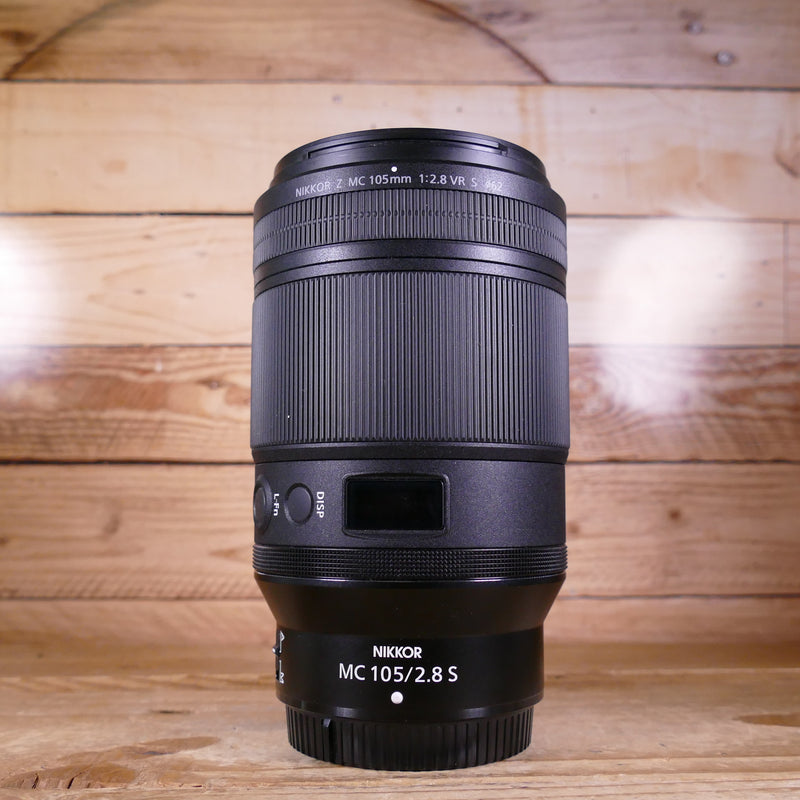 Used Nikon Z MC 105mm F2.8 VR S Lens