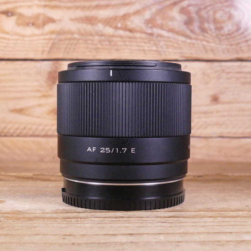 Used Viltrox AF 25mm F1.7 STM ASPH ED IF  Lens Sony E