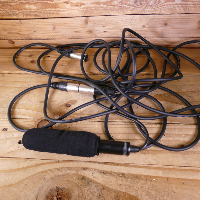 Used Sony ECM-XM1 Microphone with XLR Cable