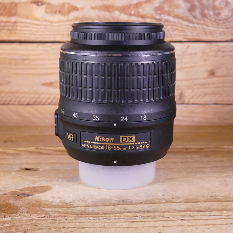 Used Nikon AF-S 18-55mm F3.5-5.6 G VR Lens