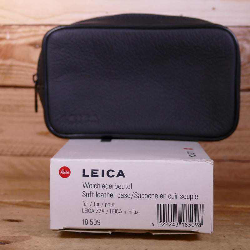 Used Leica 18509 Leather Compact Case  for Minilux & Z2X