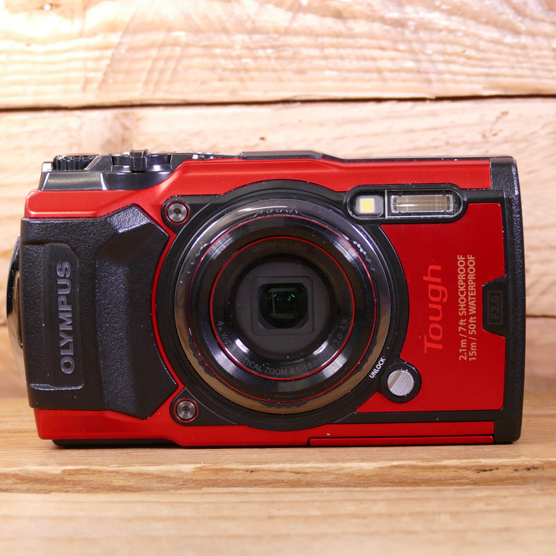 Used Olympus Stylus TG-6 Tough Digital Camera