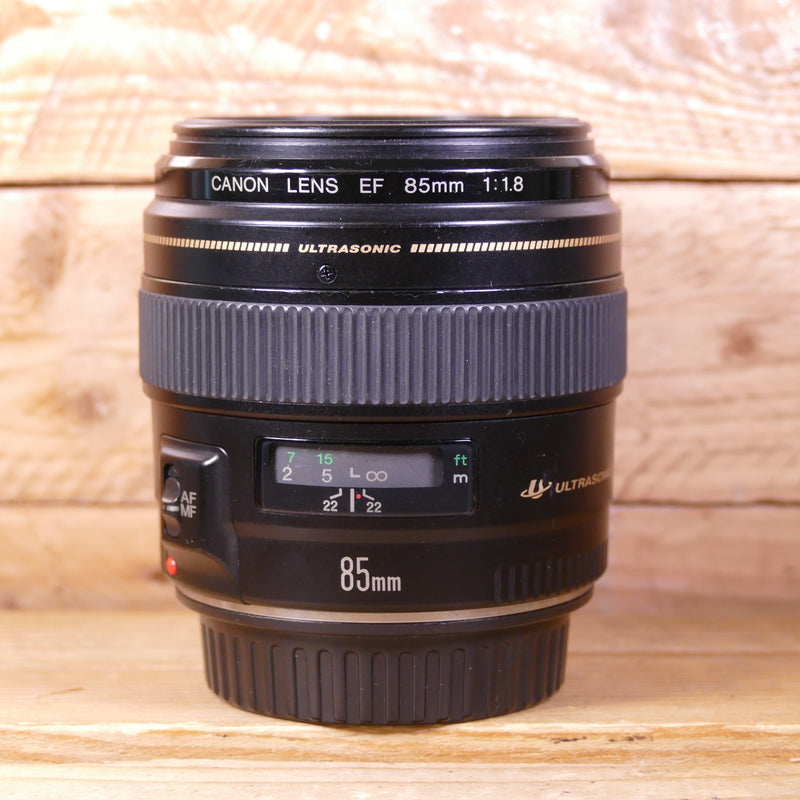 Used Canon EF 85mm F1.8 USM Lens