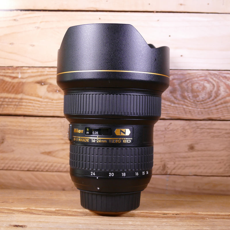 Used Nikon AF-S 14-24mm F2.8 G ED Lens