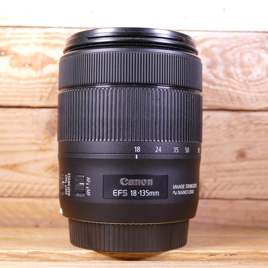 Used Canon EF-S 18-135mm F3.5-5.6 IS USM Nano Lens