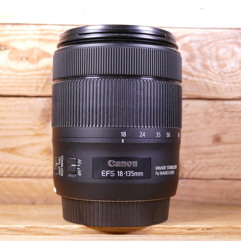 Used Canon EF-S 18-135mm F3.5-5.6 IS USM Nano Lens