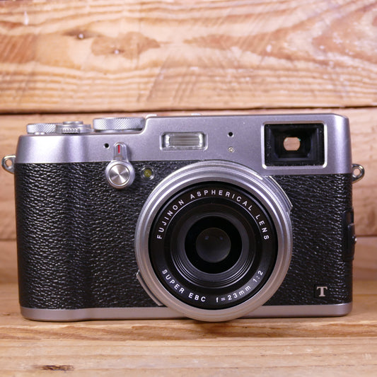 Used Fuji X100T Silver  Digital Camera