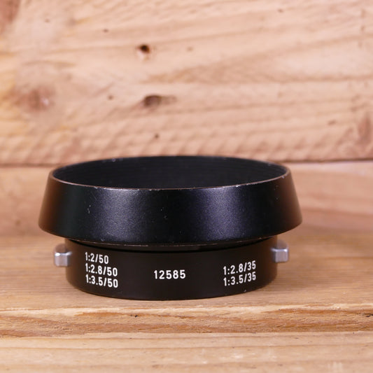 Used Leica Leitz 12585 lens hood for Leica Summicron-M 2.0/50