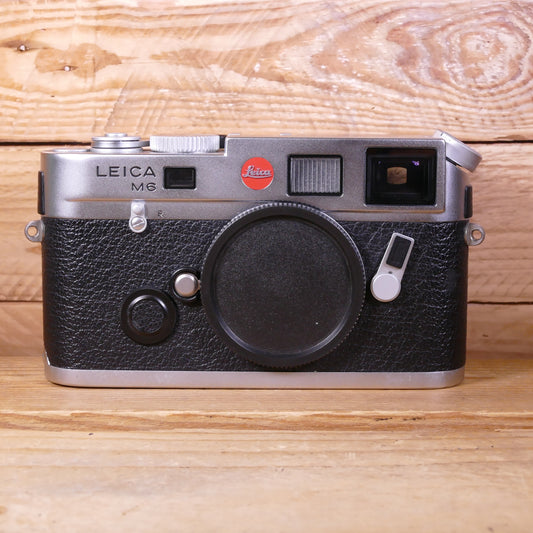 Used Leica M6 TTL Silver .72 Rangefinder Camera Body 10434