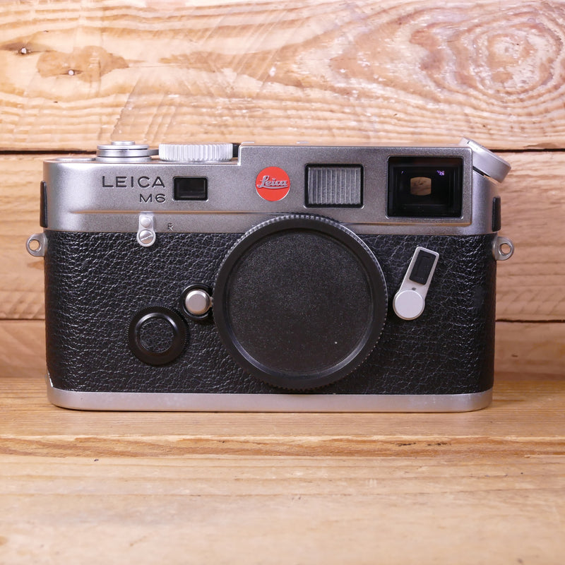 Used Leica M6 TTL Silver .72 Rangefinder Camera Body 10434