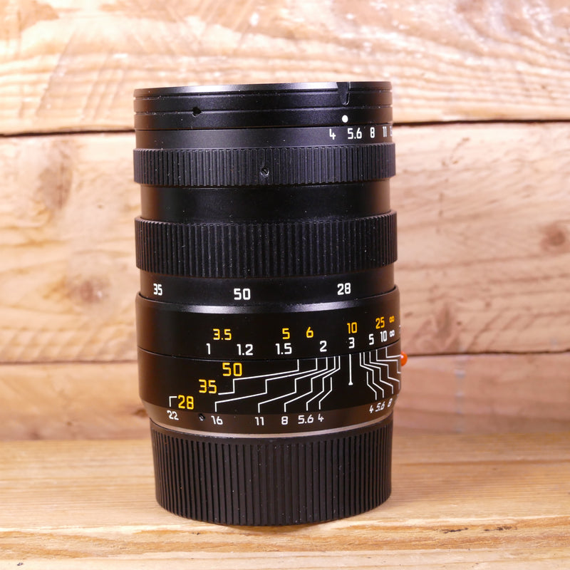 Used Leica M Tri-Elmar 28-35-50mm F4 Asph Lens 11625
