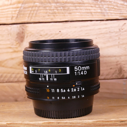Used Nikon AF 50mm F1.4D Lens
