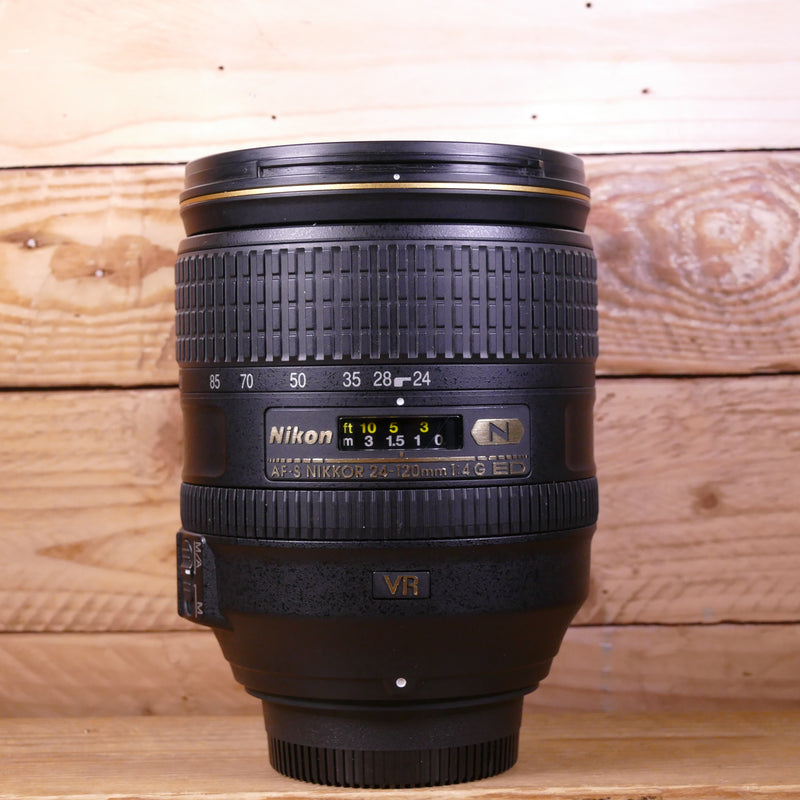 Used Nikon AF-S 24-120mm F4 G ED VR Lens