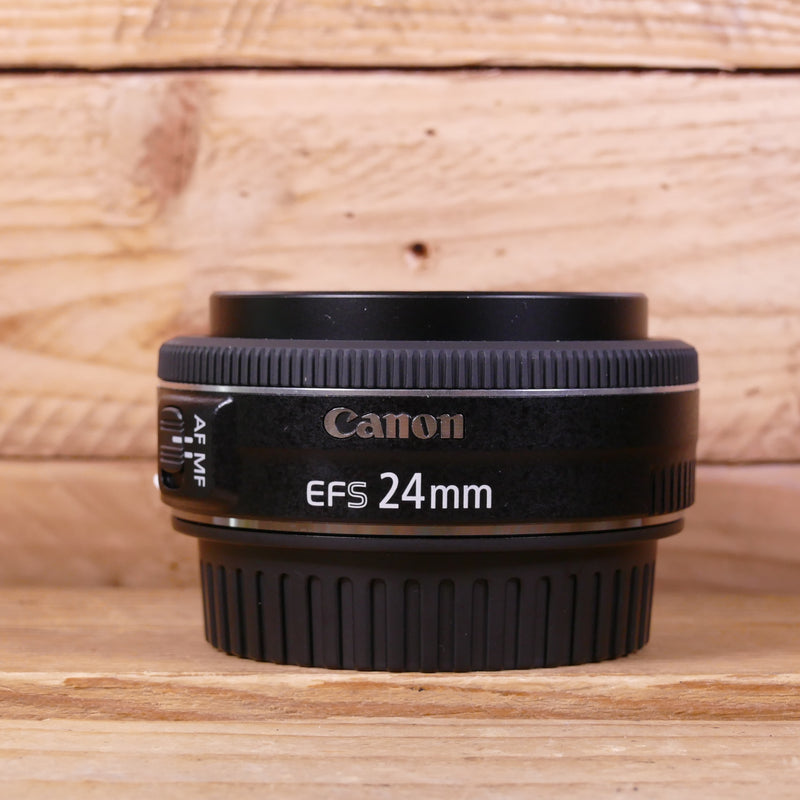 Used Canon EF-S 24mm f2.8 STM Lens