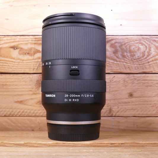 Used Tamron 28-200mm F2.8-5.6 Di III RXD Lens for Sony FE mount