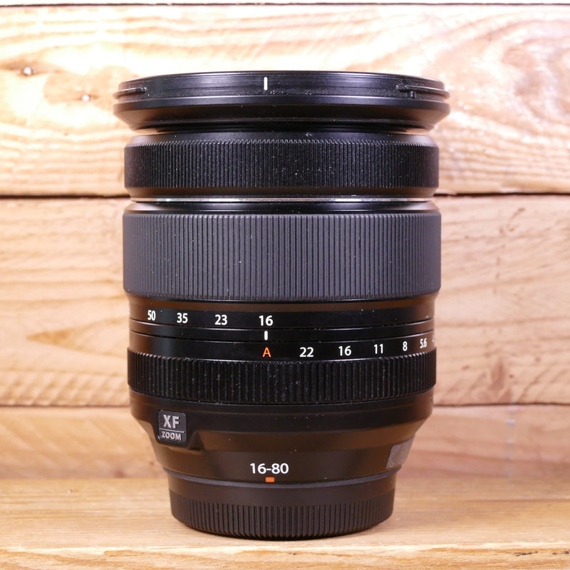 Used Fujifilm XF 16-80mm F4 AF R OIS WR Lens