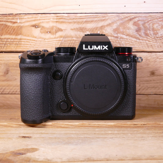 Used Panasonic Lumix S5 Black Digital Camera Body