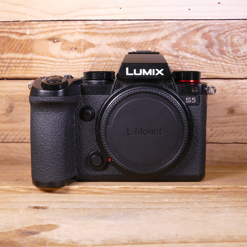 Used Panasonic Lumix S5 Black Digital Camera Body
