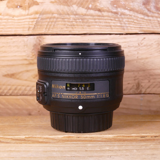 Used Nikon AF-S 50mm F1.8 G Lens