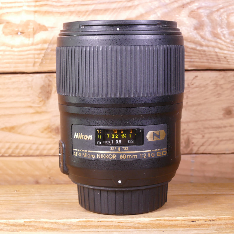 Used Nikon AF-S Micro 60mm F2.8 G Lens