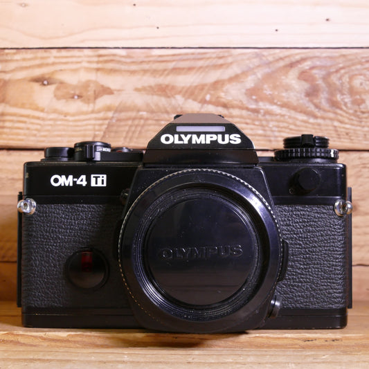 Used Olympus OM-4 Ti Black 35mm Film Camera Body