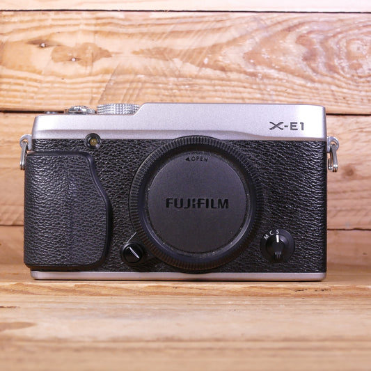 Used Fujifilm X-E1 Silver Camera Body