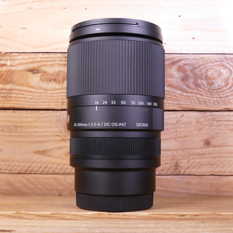 Used Sigma 16-300mm f3.5-6.7 DC OS Contemporary Lens - Sony E