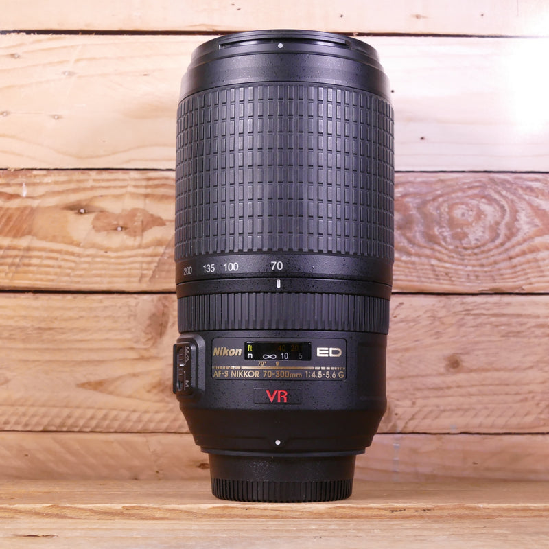 Used Nikon AF-S 70-300mm F4.5-5.6 G VR ED IF Lens