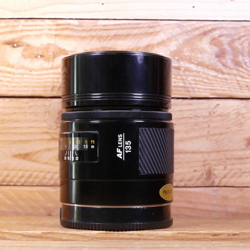 Used Minolta AF 135mm F2.8 Lens