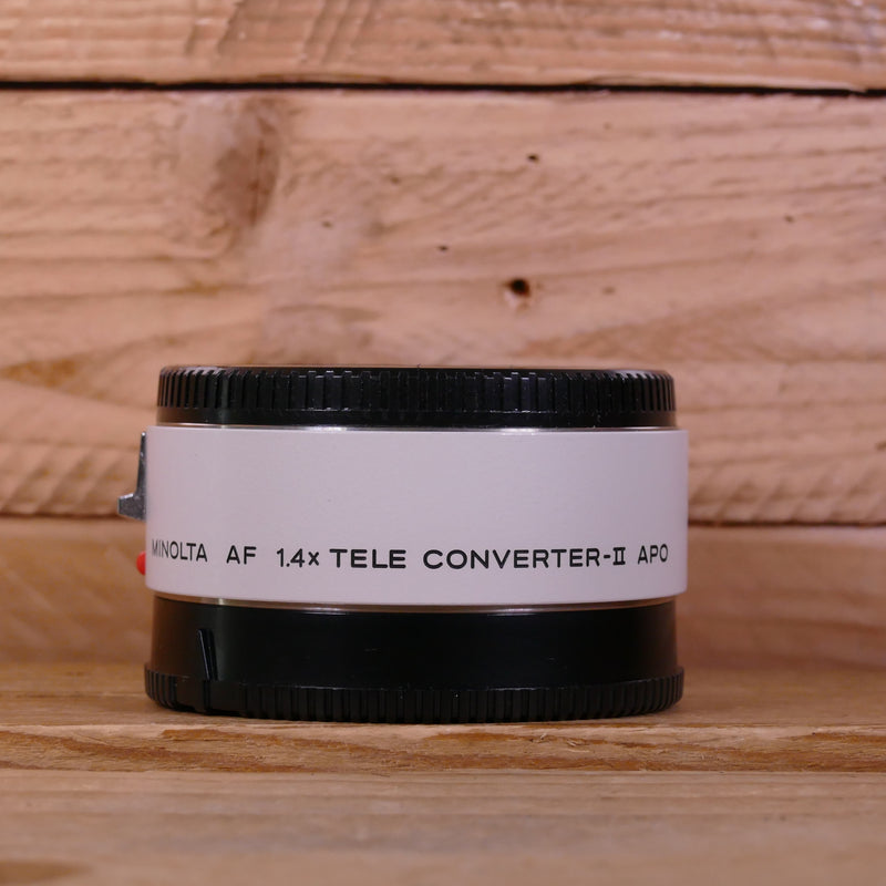 Used Minolta 1.4x II APO Tele Converter Lens Sony A Mount Fit