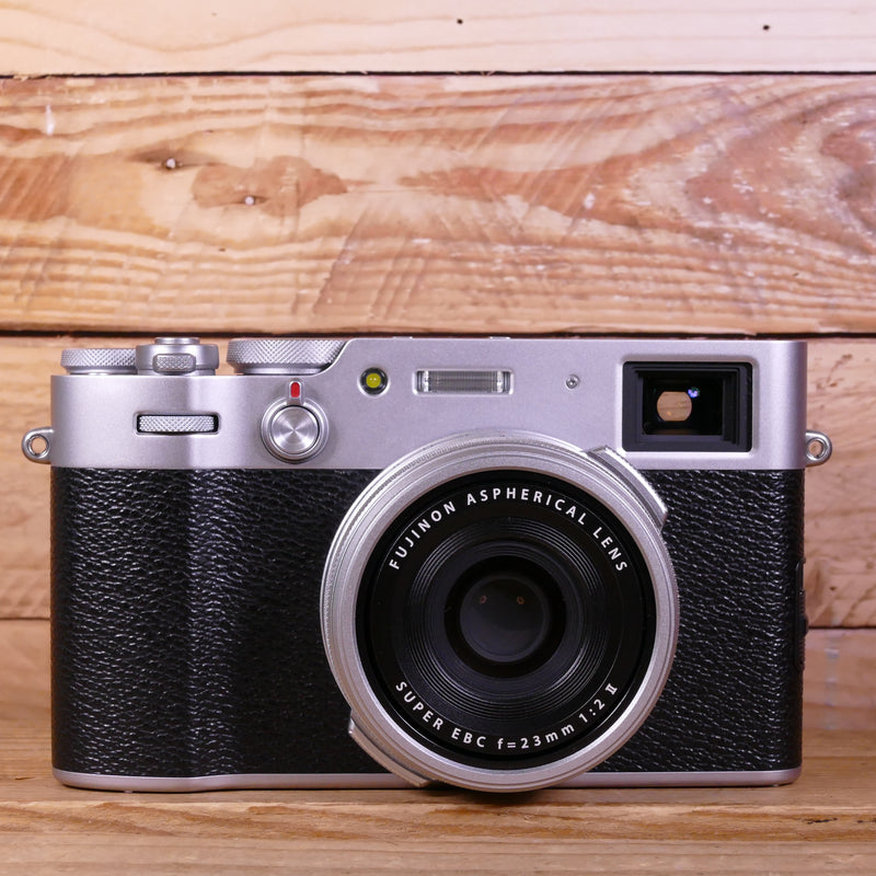 Used Fujifilm X100V Silver Digital Camera