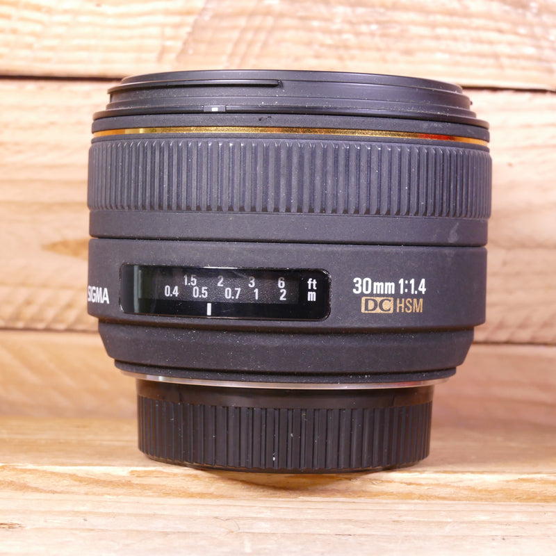 Used Sigma EX 30mm F1.4 DC HSM Lens - Nikon Fit