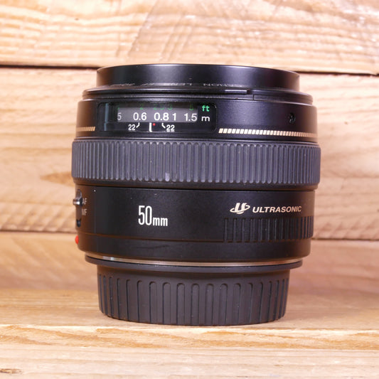 Used Canon EF 50mm F1.4 USM Lens