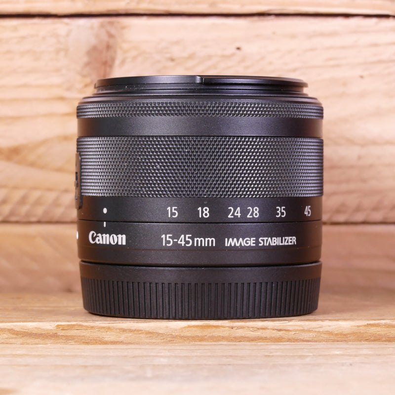 Used Canon EF-M 15-45mm IS STM Lens for EOS M