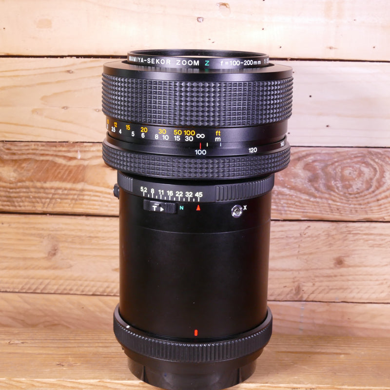 Used Mamiya RZ  Z 100-200mm F5.2 W Lens