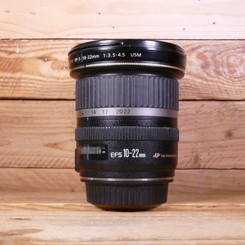 Used Canon EF-S 10-22mm F3.5-4.5 USM Lens